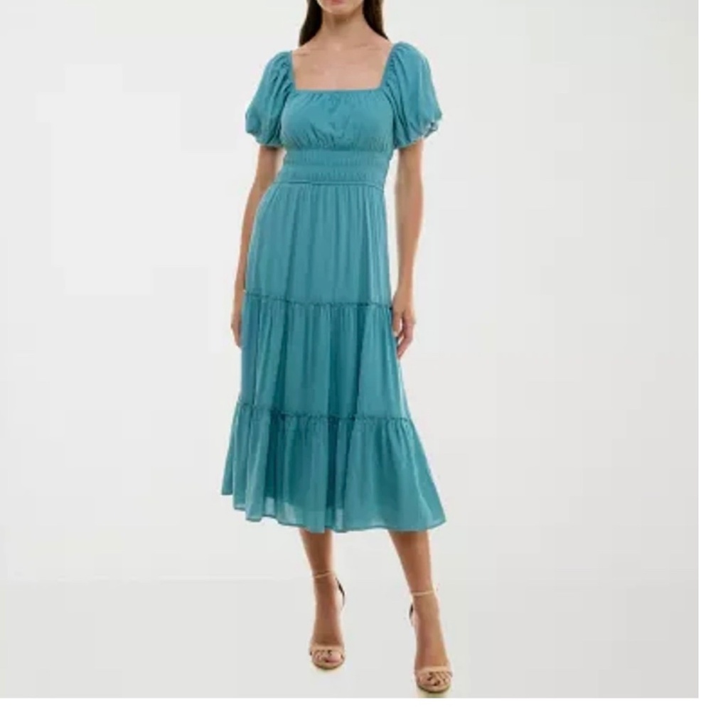 Short Puff sleeve dress XL size